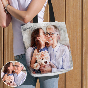 Custom Tote Bag Yellow Dog - Tote Bag - GoDuckee