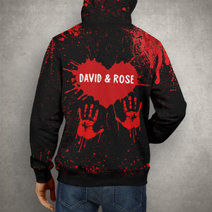 Couple Til Your Unsolvable Murder Do Us Part - Personalized All Over Print Products - Gift for Couple - AOP Products - GoDuckee