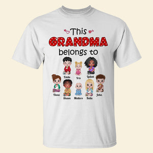 Family Grandma And Grandkids T-shirt Hoodie Sweatshirt - Shirts - GoDuckee