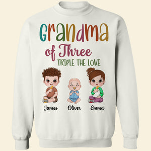 Grandma Of The Love, Personalized Shirt, Gift For Grandma - Shirts - GoDuckee
