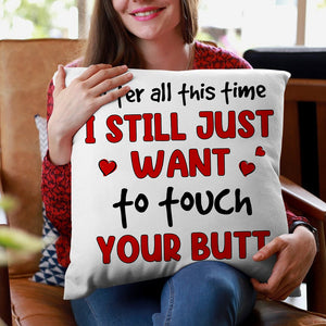 After All This Time, Personalized Pillow, Gift For Funny Couple - Pillow - GoDuckee