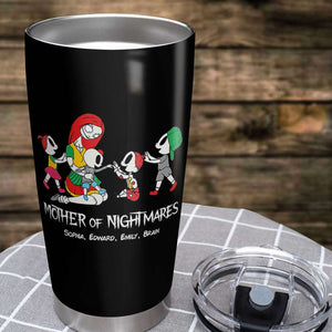 Father And Children 02QHDT230323 Personalized Black Coffee Mug - Coffee Mug - GoDuckee