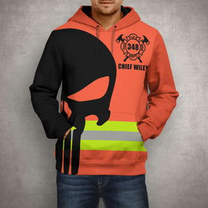 Personalized Firefighter All Over Print Shirt - Custom Unit - AOP Products - GoDuckee