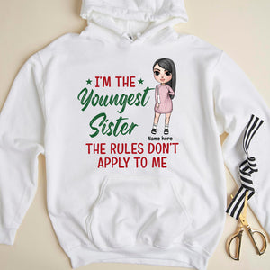 Sisters Christmas Make The Rules - Personalized Shirts - Shirts - GoDuckee