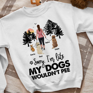 My Dogs Wouldn't Pee, Play With Pets T-shirt Hoodie Sweatshirt - Shirts - GoDuckee