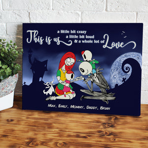 This Is Us Horror Family 03QHDT190423 Personalized Canvas Poster - Poster & Canvas - GoDuckee