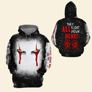 Custom Horror Movie Character Masks 3D Shirts, Halloween Gift For Fan - AOP Products - GoDuckee