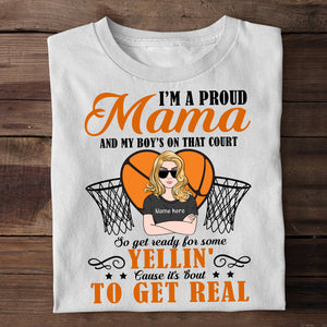 Basketball Get Ready For Some Yellin' Cause It's About To Get Real Custom Shirts - Shirts - GoDuckee