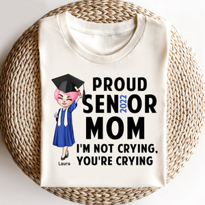 I'm Not Crying You're Crying - Personalized Shirts - Gift for Family - Chibi Graduation Front View - Shirts - GoDuckee