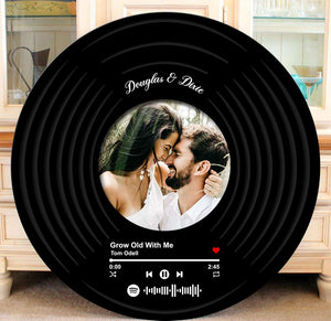 Couple Grow Old With Me, Personalized 2 Layers Wood Sign, Gift for Couples - Wood Sign - GoDuckee