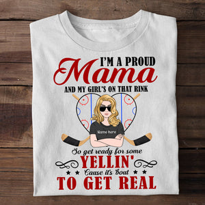 Ice Hockey Get Ready For Some Yellin' Cause It's About To Get Real Custom Shirts - Shirts - GoDuckee