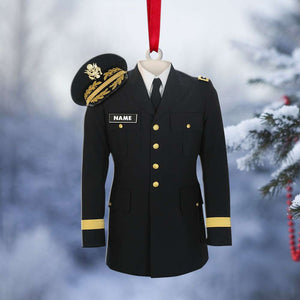 Army Uniform - Personalized Christmas Ornament - Gift for Army Soldiers - Ornament - GoDuckee