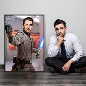 Custom Face Wall Art - Gift for Fans - Poster & Canvas - GoDuckee