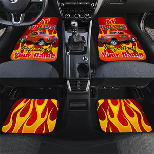 Custom Car Hot Rod Car Mats Your Property - Doormat - GoDuckee