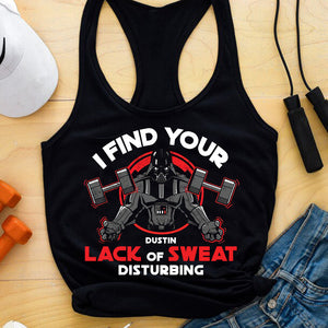 I Find Your Lack Of Sweat Disturbing, Personalized Gym Shirt, Gift for Gymers - Shirts - GoDuckee
