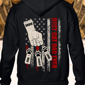 Dad Best Cat Dad Ever, Personalized Shirts, Gifts for Cat Dads - Shirts - GoDuckee