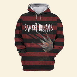 Sweet Dreams All Over Print Products - Freddy Krueger Sweater Pattern - AOP Products - GoDuckee