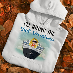 Cruising Friends I Will Bring The Fun, Bad Decisions, Bail Money,... Personalized Group Shirts - Shirts - GoDuckee