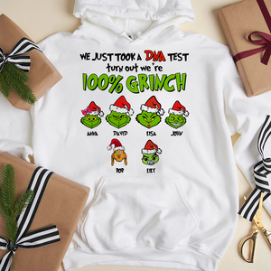 Family DNA Test Turn Our We 're 100%, Personalized Funny Family Shirt - Shirts - GoDuckee