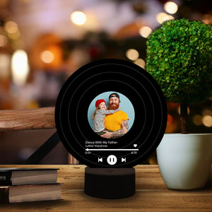 Father Dance With My Father Personalized Led Night Light - Led Night Light - GoDuckee