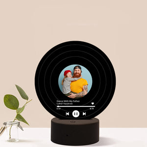 Father Dance With My Father Personalized Led Night Light - Led Night Light - GoDuckee