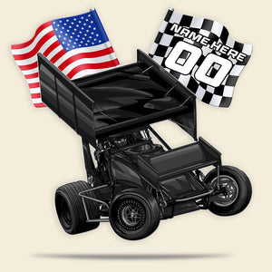 Personalized Dirt Track Racing Metal Sign PW-MTS-3BHHI260422 - Metal Wall Art - GoDuckee