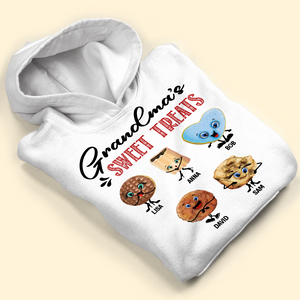 Grandma's Sweet Treats, Personalized Grandma Shirt - Shirts - GoDuckee