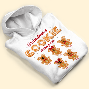Grandma Cookie Tasting Crew, Personalized Shirt for Grandparents - Shirts - GoDuckee