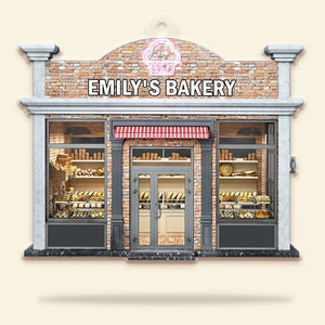 Baking Bakery - Personalized Christmas Ornament - Gift for Baker Friends - - Ornament - GoDuckee