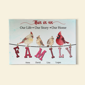 This Is Us, Personalzed Poster, Gifts for Family - Poster & Canvas - GoDuckee