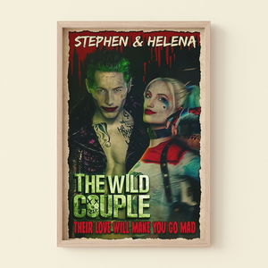 Couple Custom Photo Canvas Poster 02DNHI170123 - Poster & Canvas - GoDuckee