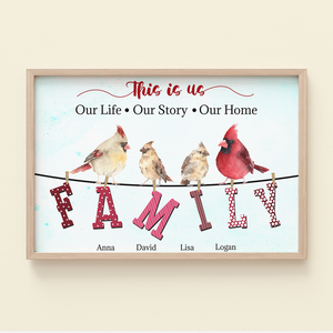 This Is Us, Personalzed Poster, Gifts for Family - Poster & Canvas - GoDuckee