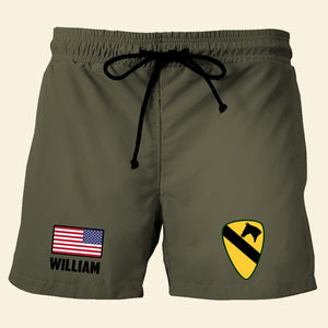 My Time In Uniform Is Over, Personalized Veteran Hawaiian Shirt and Shorts, Military Gifts for Soldiers, Veteran, Custom Military Unit - Hawaiian Shirts - GoDuckee