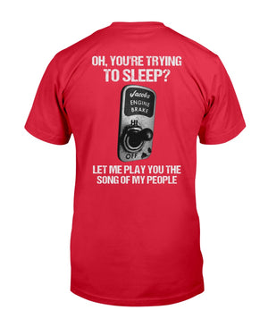 Oh You're Trying To Sleep Let Me Play You The Song Of My People Shirts - Shirts - GoDuckee