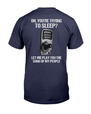 Oh You're Trying To Sleep Let Me Play You The Song Of My People Shirts - Shirts - GoDuckee