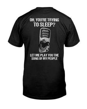 Oh You're Trying To Sleep Let Me Play You The Song Of My People Shirts - Shirts - GoDuckee