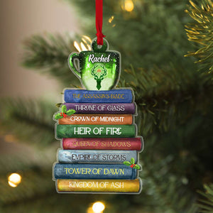 ToG Series, Personalized Christmas Ornament, Gift For Book Lover - Ornament - GoDuckee