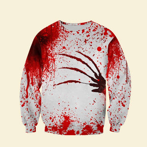 Blood Splatter Shirts - It's Fine Everything Is Fine All - For Horror Movies Fan - AOP Products - GoDuckee
