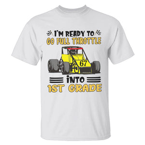 Personalized Youth Shirt For Kids, Back To Racing School, Ready to go full throttle into Custom Grade - Shirts - GoDuckee