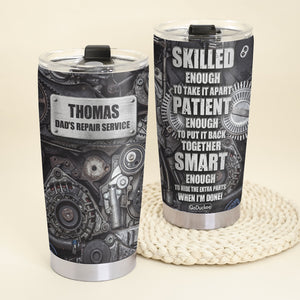 Personalized Mechanic Tumbler - What Part Of Don't You Understand? - Tumbler Cup - GoDuckee