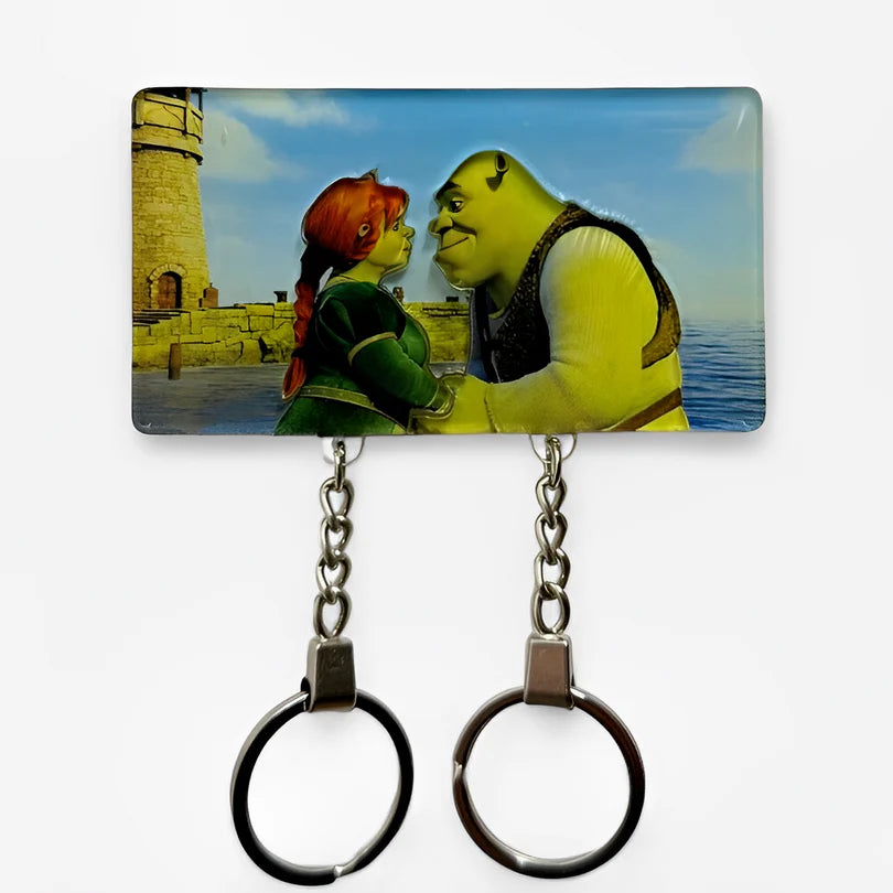 Gifts For Couple Keychain Holder 01acxx140824 - Keychains - GoDuckee