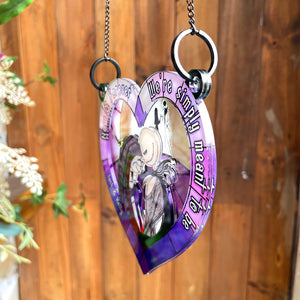 Personalized Gifts For Couple Suncatcher Window Hanging Ornament 03qhqn290524 - Ornaments - GoDuckee