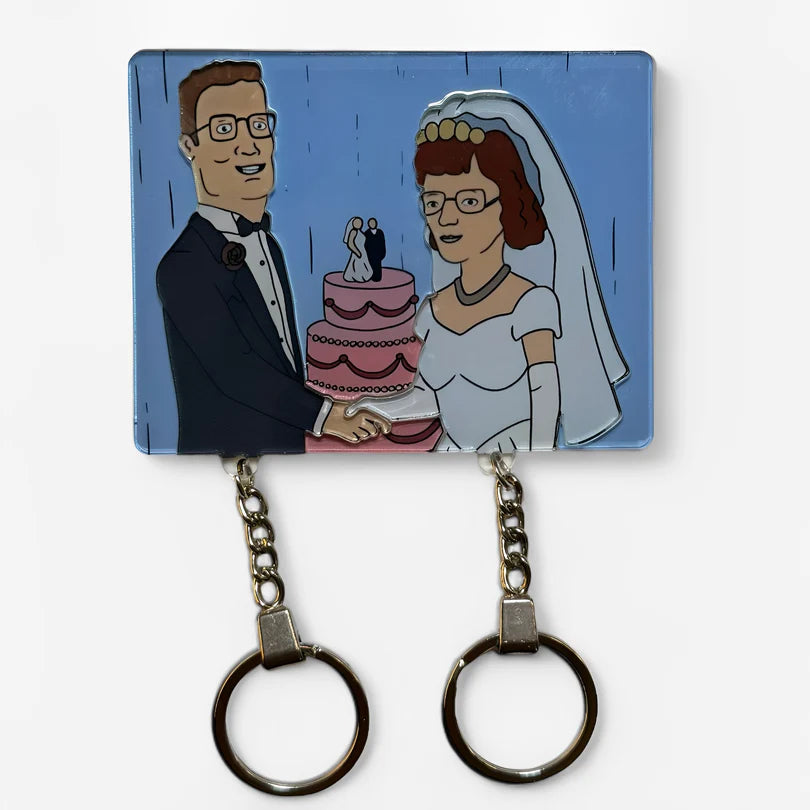 Gifts For Couple Keychain Holder 04acxx140824 - Keychains - GoDuckee