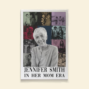 Custom Photo Gifts For Mom Canvas Print In Her Mom Era - Canvas Print - GoDuckee
