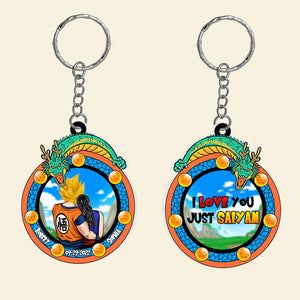 Couple, I Love You, Personalized Keychain, Couple Gifts, 02HUPO290623HH - Keychains - GoDuckee