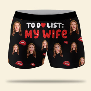 Gift For Couple - Couple Boxer Custom Photo - Men Boxer Briefs - 01toqn291123 - Boxer Briefs - GoDuckee