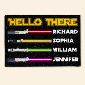 Hello There- Personalized Door Mat GO1DOR- 01naqn221223 - Doormat - GoDuckee