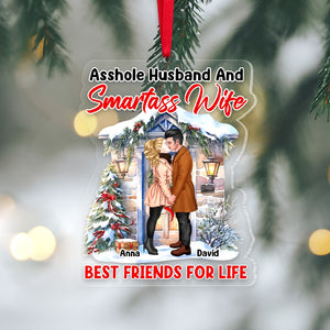 Best Friends For Life-Personalized Acrylic Ornament-04ohtn081123pa - Ornament - GoDuckee