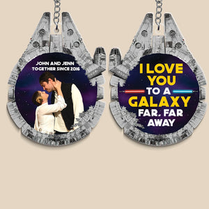 I Love You- Custom Photo Keychain PW-KCH-Gift For Galaxy Couple- 08qhqn151223hh - Keychains - GoDuckee