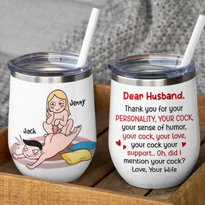 Thank You For Your Personality-Gift For Couple-Personalized Coffee Mug- Funny Couple - Coffee Mug - GoDuckee